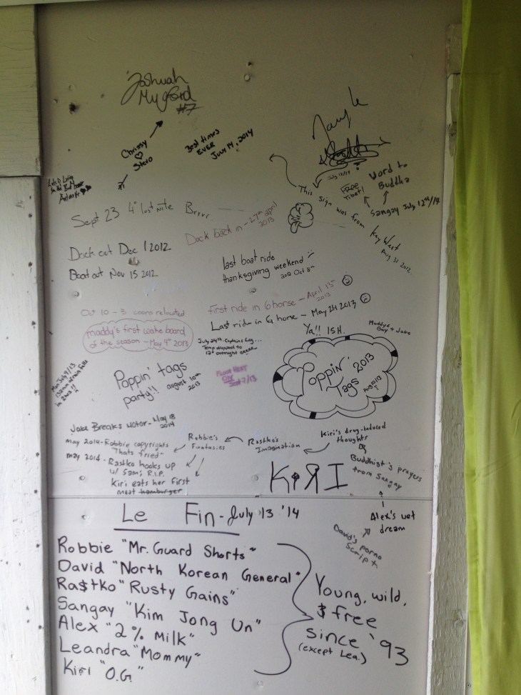 Goodbye board port Perry