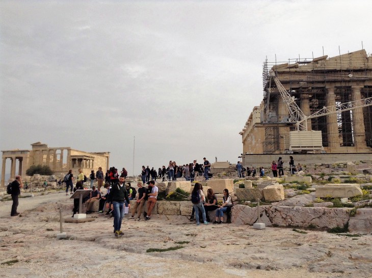students, acropolis, history, parthenon