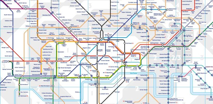 London tube map