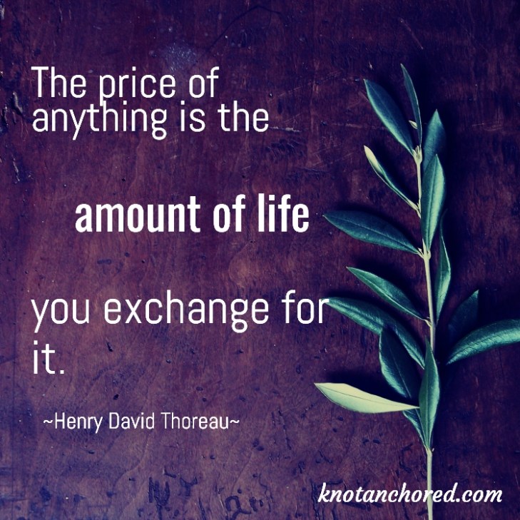 the price of anything