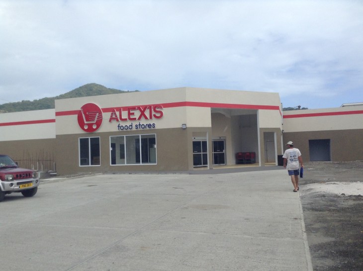 Alexis grocery store, provisioning, Caribbean 