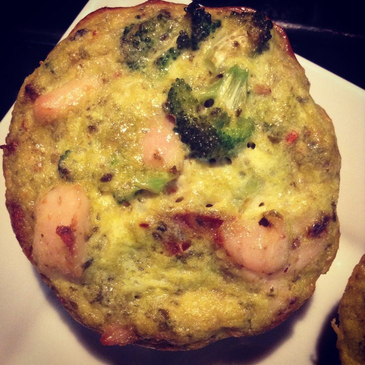 Frittata, Chicken, Broccoli